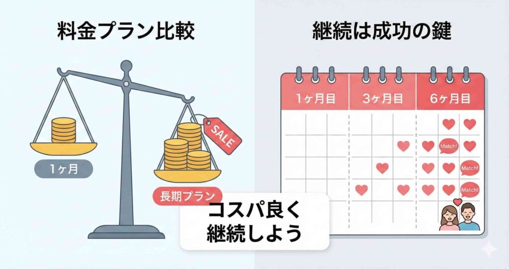 料金体系と継続しやすさを考慮する