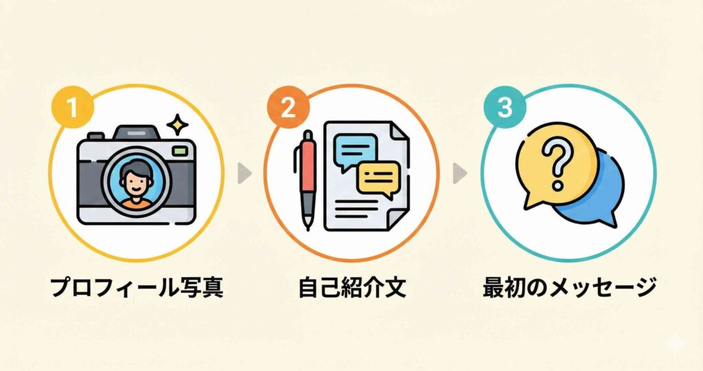 マッチングアプリで理想の相手と出会うための3つのコツ