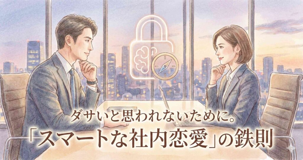 ダサいと思われないために。「スマートな社内恋愛」の鉄則