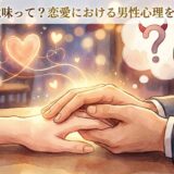 手を出す意味って?恋愛における男性心理を徹底解剖!