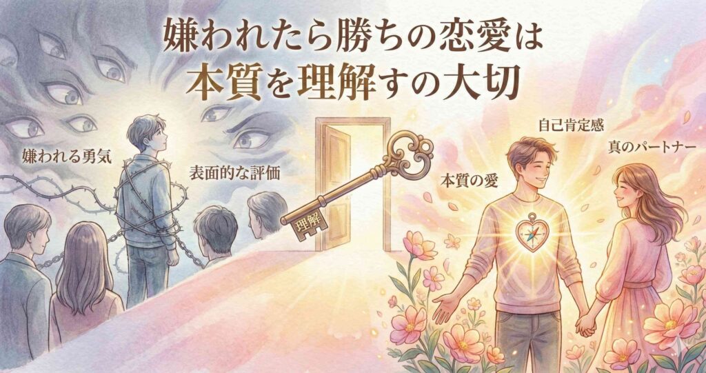 嫌われたら勝ちの恋愛は本質を理解するのが大切