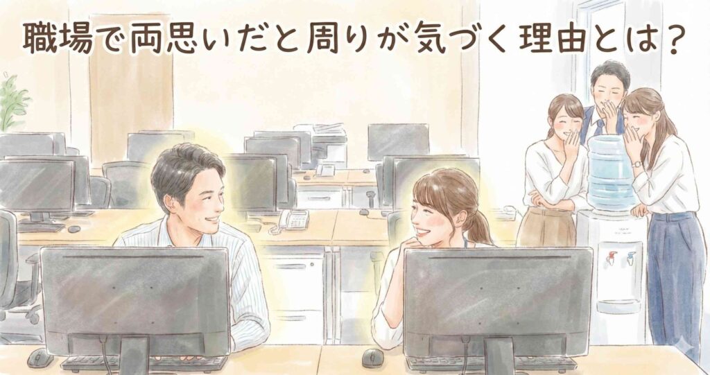 職場で両思いだと周りが気づく理由とは?