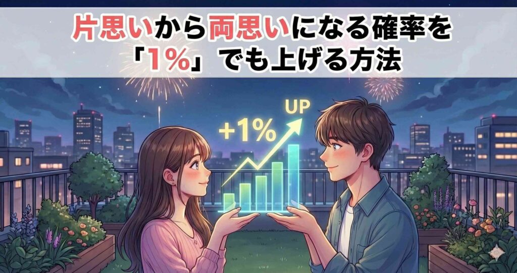 片思いから両思いになる確率を「1%」でも上げる方法