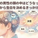片思い中の男性の頭の中はどうなっている?本音から告白を決めるきっかけまで