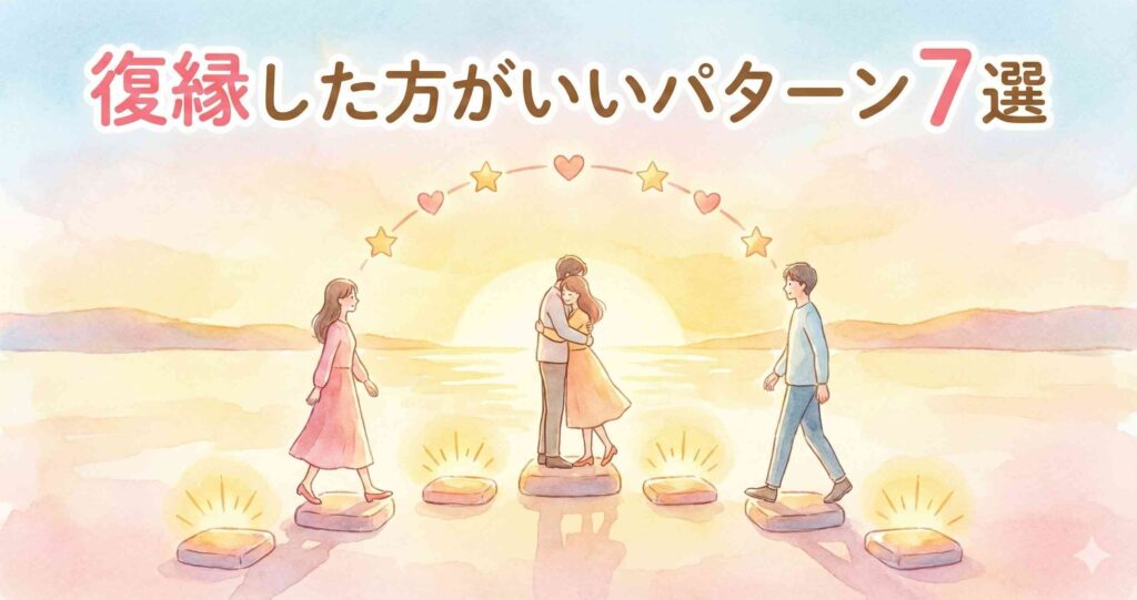 復縁した方がいいパターン7選