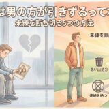 失恋は男の方が引きずるって本当?未練を断ち切る5つの方法