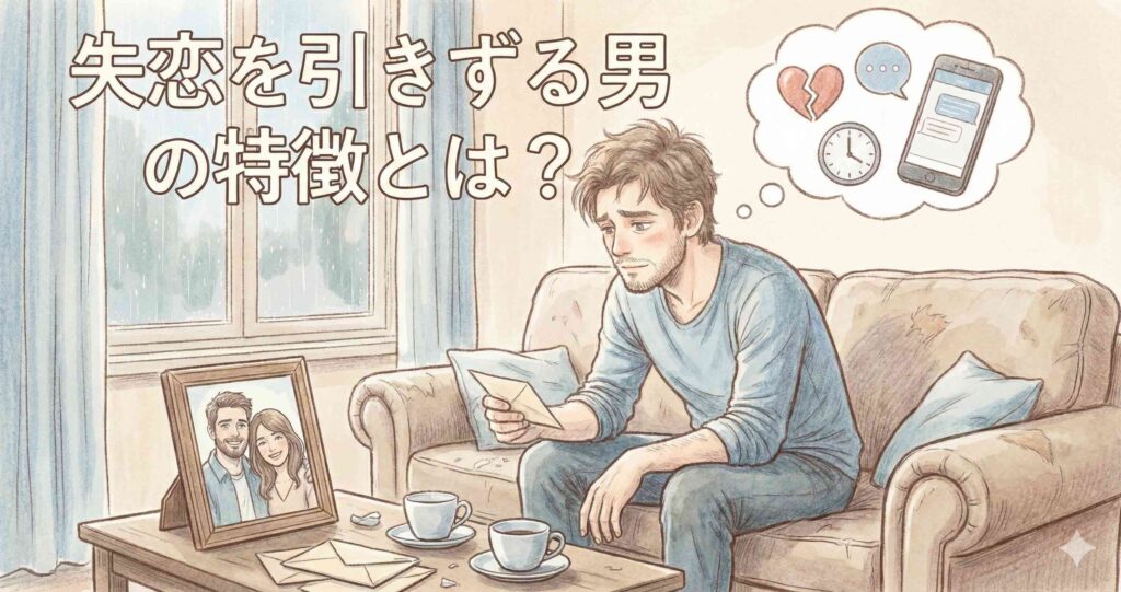 失恋を引きずる男の特徴とは?