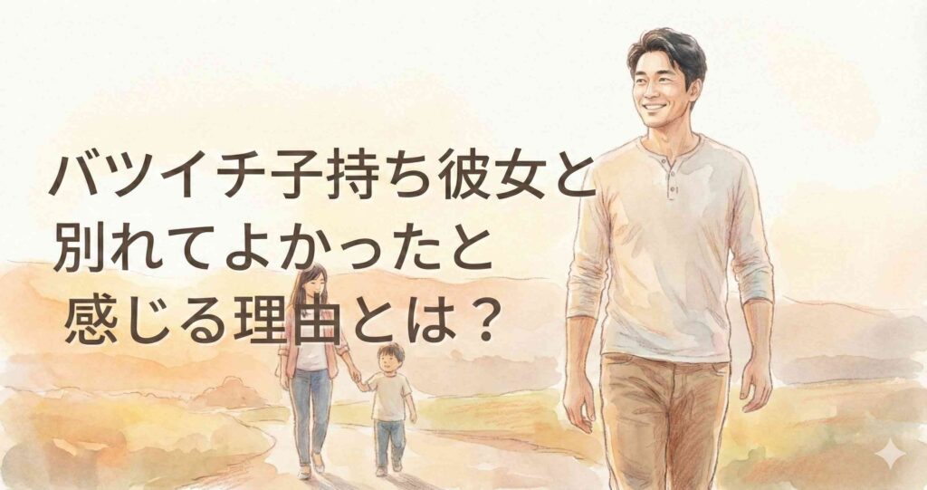 バツイチ子持ち彼女と別れてよかったと感じる理由とは?