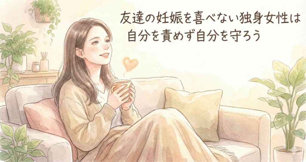 友達の妊娠を喜べない独身女性は自分を責めず自分を守ろう