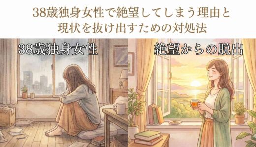 38歳独身女性で絶望してしまう理由と現状を抜け出すための対処法