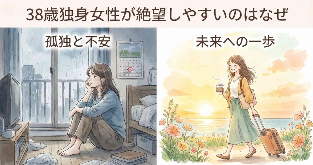 38歳独身女性が絶望しやすいのはなぜ