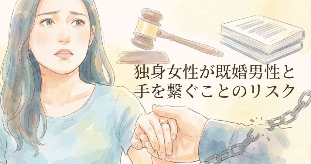 独身女性が既婚男性と手を繋ぐことのリスク