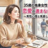 35歳の独身女性で美人なのに恋愛が進まないのはなぜ?男性心理と見直したいポイント