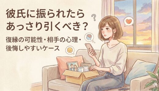 彼氏に振られたらあっさり引くべき？復縁の可能性と相手の心理、後悔しやすいケース