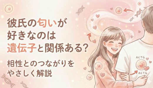 彼氏の匂いが好きなのは遺伝子と関係ある？相性とのつながりをやさしく解説