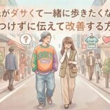 彼氏がダサくて一緒に歩きたくない…傷つけずに伝えて改善する方法